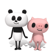 Papan Ga Panda Animation Sticker ver.4 sticker #12777673