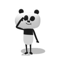 Papan Ga Panda Animation Sticker ver.4 sticker #12777675