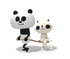 Papan Ga Panda Animation Sticker ver.4 sticker #12777677
