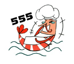29TOPPINGs : Seafood Lover sticker #12777793