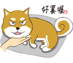 a cute dog-2 sticker #12777802