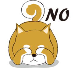 a cute dog-2 sticker #12777817