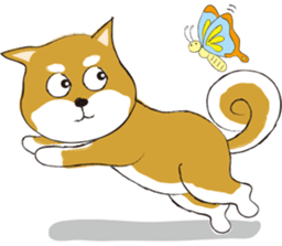 a cute dog-2 sticker #12777818