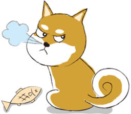 a cute dog-2 sticker #12777832