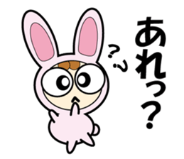 Usanyan , Rabbit Costume sticker #12778148