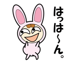 Usanyan , Rabbit Costume sticker #12778154