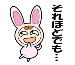 Usanyan , Rabbit Costume sticker #12778167