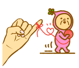 Bring happiness "small Uncle" sticker #12778272