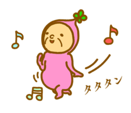 Bring happiness "small Uncle" sticker #12778282