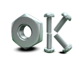 Moving screw sticker #12778544