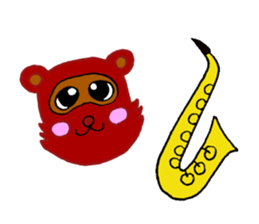 "Adapyon" and His Friends sticker #12778756