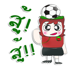 Hello! My name is Kaba. ^^ sticker #12779264