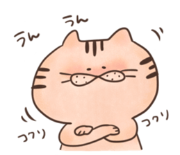 rabbit and cat sticker . sticker #12779732