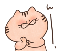 rabbit and cat sticker . sticker #12779748