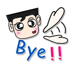 My name is Misaki.^___^ sticker #12779848