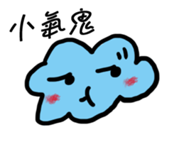 Weather mood everyday language sticker #12780304