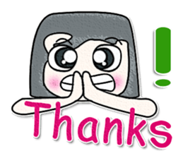 Hi! My name is TATA.^^ sticker #12780631