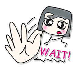 Hi! My name is TATA.^^ sticker #12780635