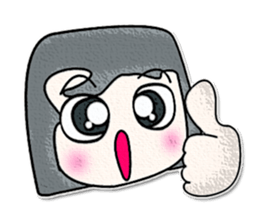 Hi! My name is TATA.^^ sticker #12780639