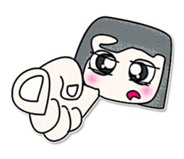 Hi! My name is TATA.^^ sticker #12780653