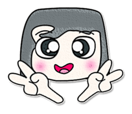 Hi! My name is TATA.^^ sticker #12780666