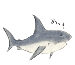 shark Sakai and Zu'friends of Aquarium sticker #12780756