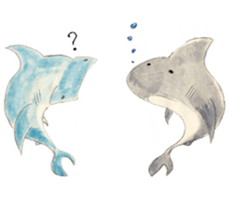 shark Sakai and Zu'friends of Aquarium sticker #12780757