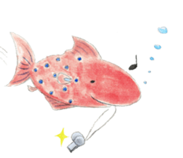 shark Sakai and Zu'friends of Aquarium sticker #12780786