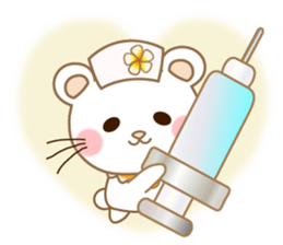 Panda cat, Pan'nya hot day and summer sticker #12781816