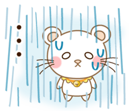 Panda cat, Pan'nya hot day and summer sticker #12781825