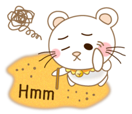 Panda cat, Pan'nya hot day and summer sticker #12781837