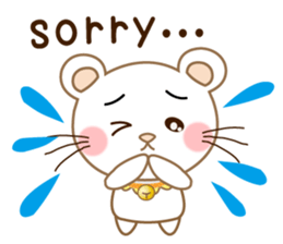 Panda cat, Pan'nya hot day and summer sticker #12781840