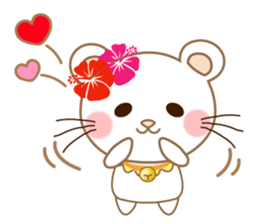 Panda cat, Pan'nya hot day and summer sticker #12781845