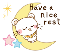 Panda cat, Pan'nya hot day and summer sticker #12781848