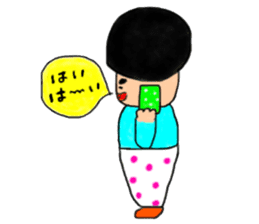 yoshio no yotchan 2 sticker #12781888