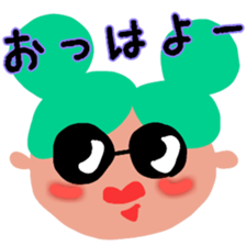 nicoco smile 5 sticker #12782147