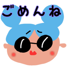 nicoco smile 5 sticker #12782165