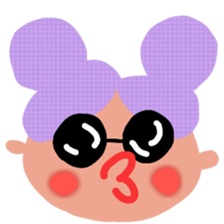 nicoco smile 5 sticker #12782172