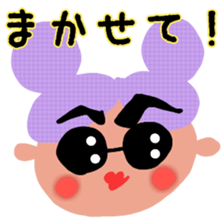 nicoco smile 5 sticker #12782175