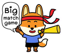 Fox Cheer Football sticker #12782623