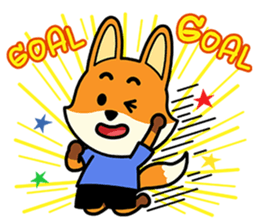 Fox Cheer Football sticker #12782629