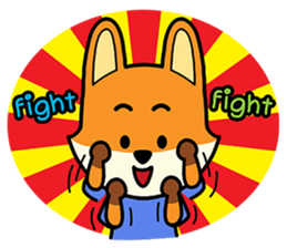 Fox Cheer Football sticker #12782633