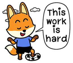 Fox Cheer Football sticker #12782640