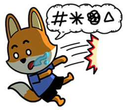 Fox Cheer Football sticker #12782645