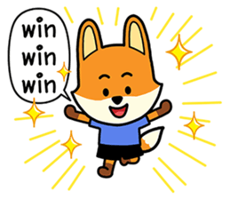 Fox Cheer Football sticker #12782649