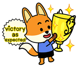 Fox Cheer Football sticker #12782661