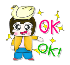 Hi! My name is SATORU.^_^ sticker #12782870