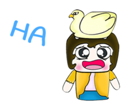 Hi! My name is SATORU.^_^ sticker #12782877