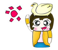 Hi! My name is SATORU.^_^ sticker #12782886