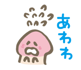 Mr. mushroom. sticker #12782976